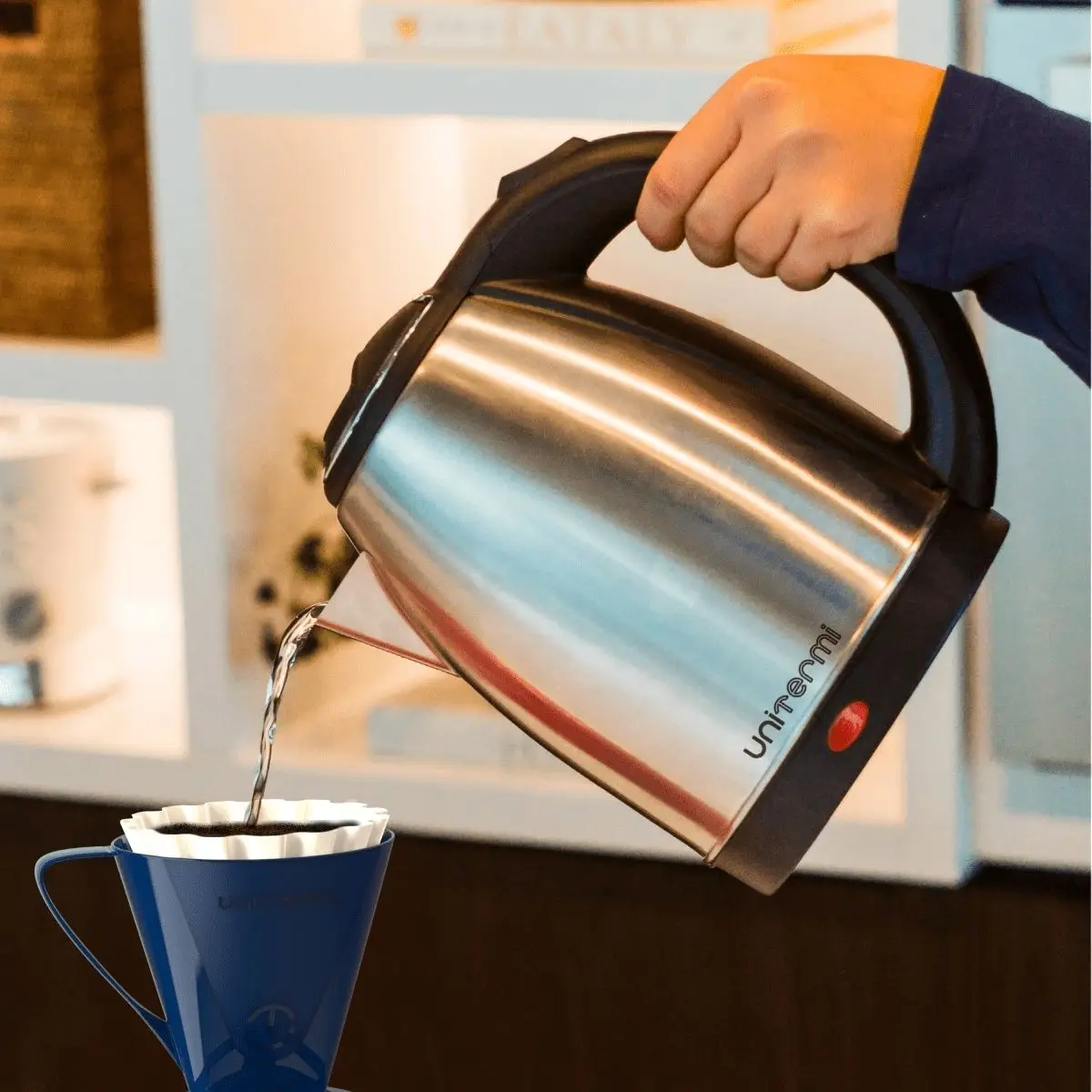 Electric Kettle 1.8L Atacama Inox 110V Automatic Teapot Hot Water Jar Kitchen-Unitermi - Image 4