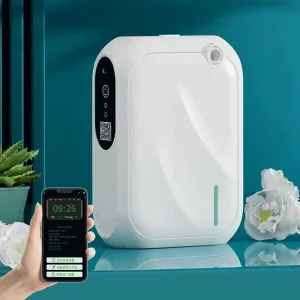 Coverage 200m³ Aroma Diffuser Machine Bluetooth APP Control Fragrance Diffuser Wall Mounted Smell Distributor For Home Fragrance