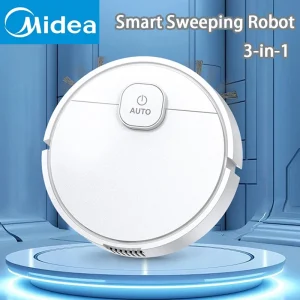 Midea 3-in-1 Smart Sweeping Robot Smart Cleaner Rechargeable Fully Automatic Vacuum Cleaner Sweep Debris Pet Hair Home Appliance