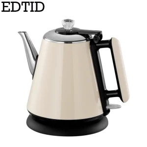 Household Electric Kettle 1.2L Water Heating Machine StainlessSteel Tea Maker Coffee Pot Double layer anti scalding Water Boiler