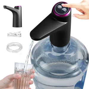 Portable Water Dispenser Electric Pump for Gallon 20L Automatic Rechargeable Practical for Home Office