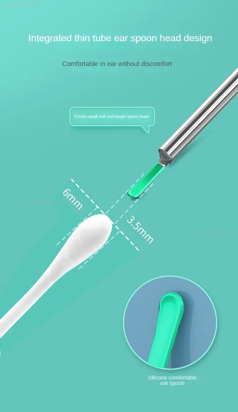 Smart Visual Ear Sticks Otoscope Ear Cleaner High Precision Ear Wax Removal Tool Mini Camera Removal Health Care Tools - Image 18