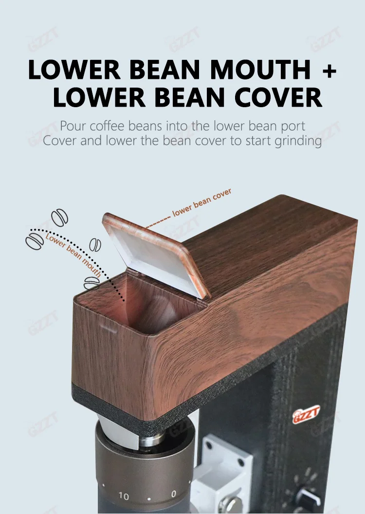 GZZT MG-U Variable Speed Grinding Stand for Hand Grinder Coffee Grinder Support Suitable for Most Hand Grinder 50-300RPM - Image 13
