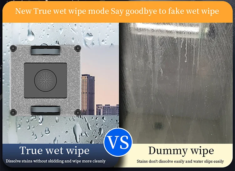 2026 Robot Window Cleaner Washer Glass Window Cleaning Robot RL528 Big 100ml Water Tank, Six Water Jet, 5200Pa Strong Suction - Image 16