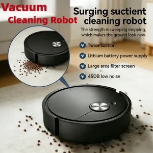 Mini Vacuum Cleaning Robot Smart Mopping Suction And Sweeping Integrated Fully Automatic Home Cleaning Sweeping Robot 2026 New