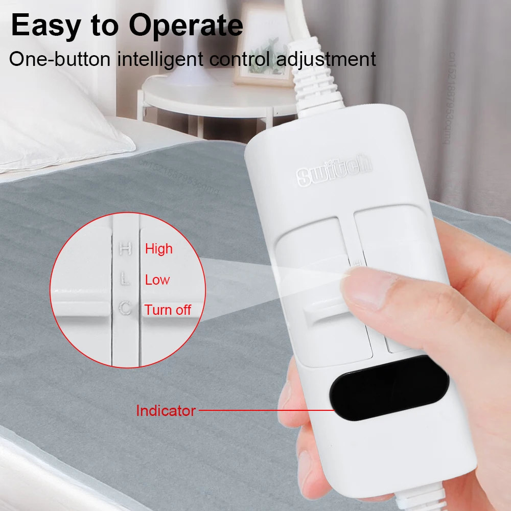 Electric Heating Blanket Automatic Thermostat Double Body Warmer Bed Mattress EU Plug 220V Electric Heated Carpets Mat Pad - Image 13