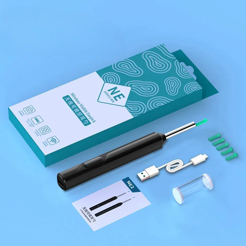 Smart Visual Ear Sticks Otoscope Ear Cleaner High Precision Ear Wax Removal Tool Mini Camera Removal Health Care Tools - Image 10