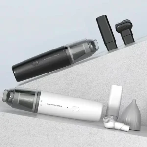 Vacuum Cleaner Mini Car Cleaning Powerful Suction Handheld Car Vacuum Cleaner Rechargeable for Car and Home Auto Vacuum Cleaner