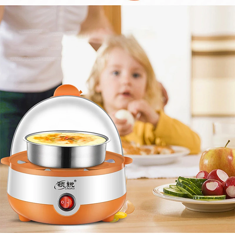 Multi Function Rapid Electric Egg Cooker Auto-Off Generic 7 Eggs Boiler Steamer Omelette Cooking Tools Kitchen Utensil Breakfast - Image 4