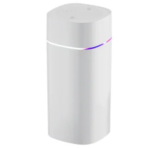 Creative Dual Nozzle Humidifier Desktop Home Bedroom Car Aromatherapy Silent Air Humidification Usb 7 Color Ambient Light