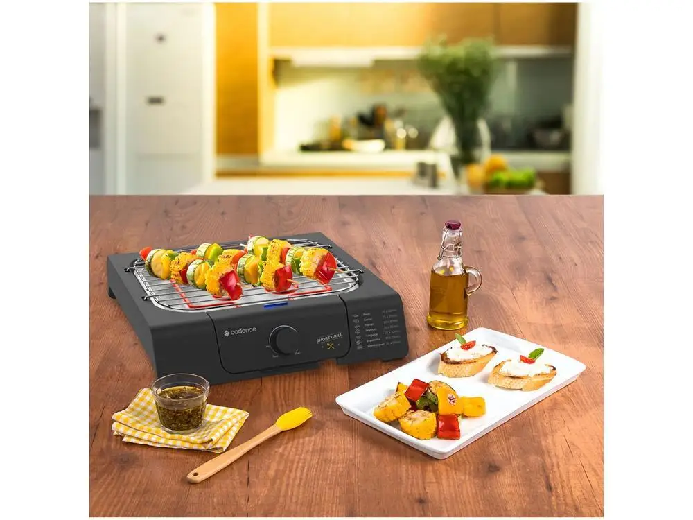 1200W - 220V Cadence Short Square Grill Grill - Image 2
