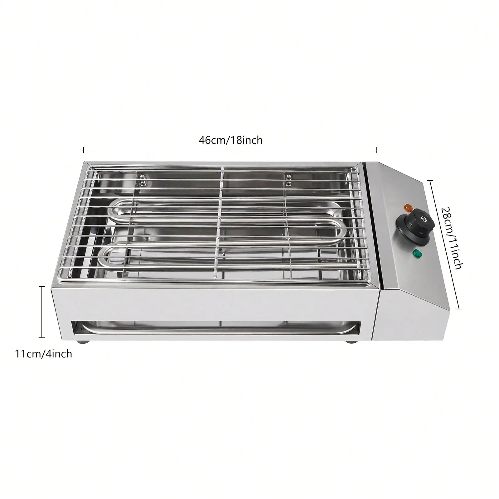 Family Smokeless Grill 1800W 110V Stainless Steel Electric Smokeless Barbecue Oven Grill For Restaurant BBQ Equipment - Image 10