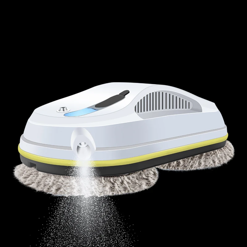 PuRuiKai Household Window Automatic Water Spray Cleaning Robot,With Intelligent Edge Detection System,Robot Glass Cleaner - Image 7