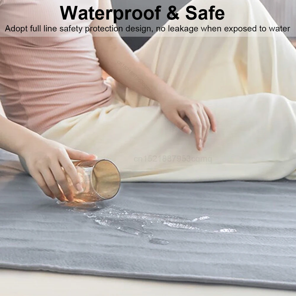 Electric Heating Blanket Automatic Thermostat Double Body Warmer Bed Mattress EU Plug 220V Electric Heated Carpets Mat Pad - Image 12