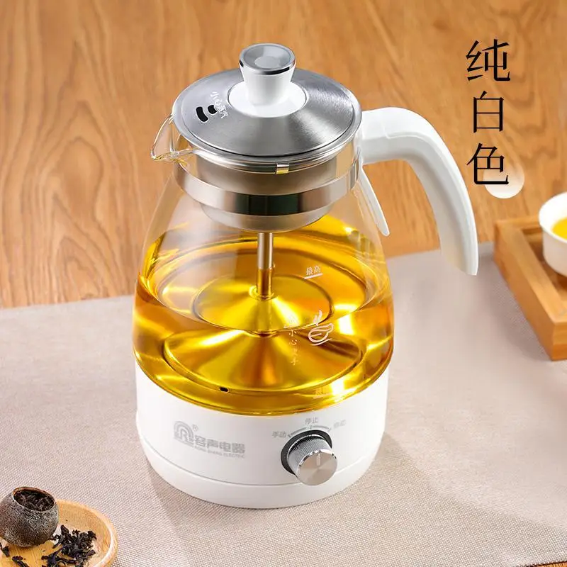 1L Electric Kettle Heat-resistant Glass Tea Infuser Pot With Filter Automatic Steam Spray Borosilicate glass Teapot Health Pot - Image 2