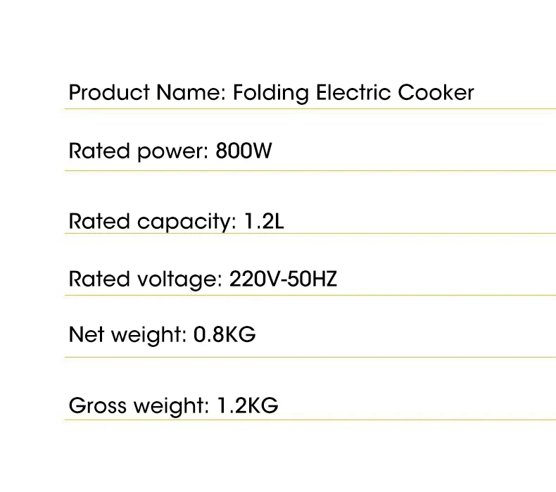 HOMEFISH Foldable Silicone Electric Pot Portable Multi-Purpose Hot Water Boiler for Travel 110/220V Kettle Ideal for Camping - Image 19