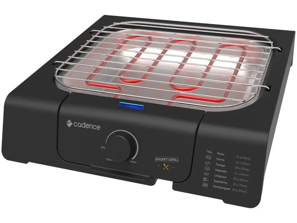 1200W - 220V Cadence Short Square Grill Grill