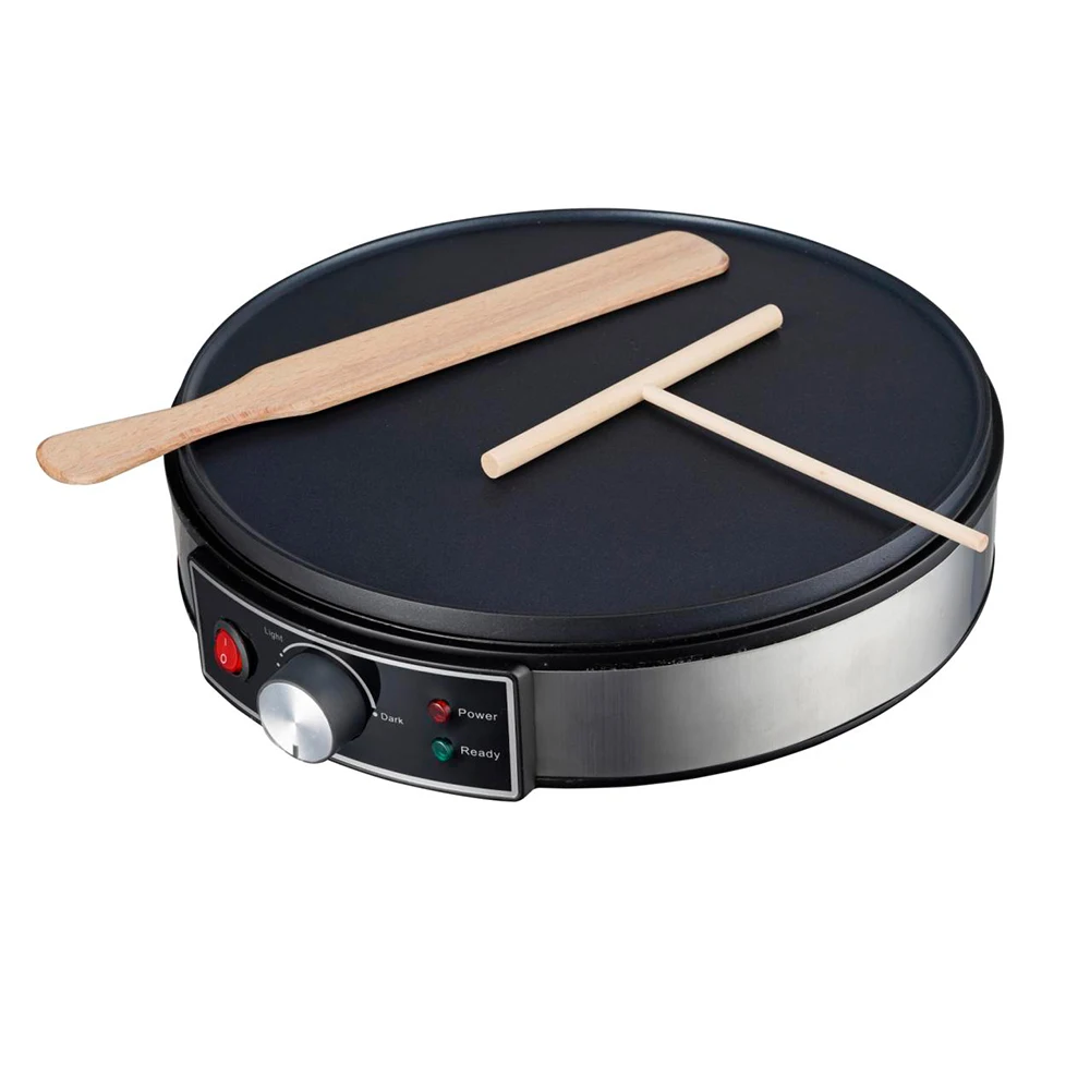 Electric Crepe Maker Machine Pancake Machine Batter Crepes Maker Kitchen Cooking Roti Tortilla Blintzes Pancakes Bacon Eggs - Image 7