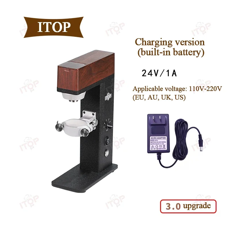 GZZT MG-U Variable Speed Grinding Stand for Hand Grinder Coffee Grinder Support Suitable for Most Hand Grinder 50-300RPM - Image 7